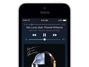 ios7 controle musica